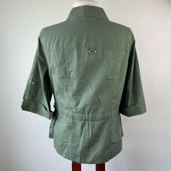 Christopher & Banks Button Down Shirt Size M EUC - Picture 6 of 8